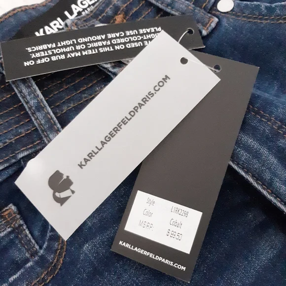 🎉HP🎉 NWT Karl Lagerfeld Skinny Jeans - Picture 6 of 7